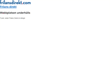 Tablet Screenshot of frilansdirekt.com